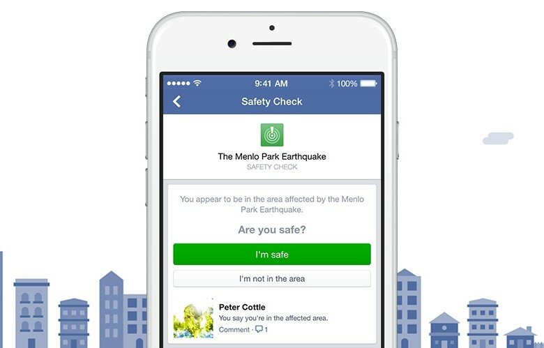 Facebook запустил функцию проверки безопасности близких