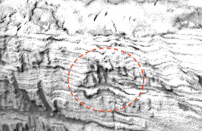 На Марсе обнаружили таинственный древний наскальный рисунок