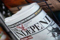 Британская газета The Independent выпустила последний печатный номер