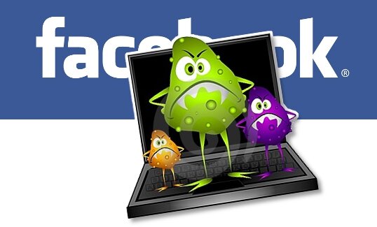 Facebook вновь атакован вирусом