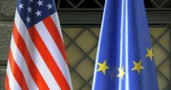 флаги США и ЕС