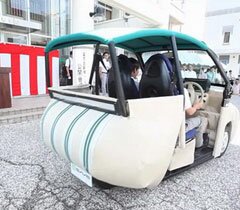 Японский автомобиль-матрас