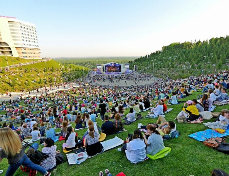 В Уфе на «Симфоническую ночь» пришли 22 тыс. зрителей